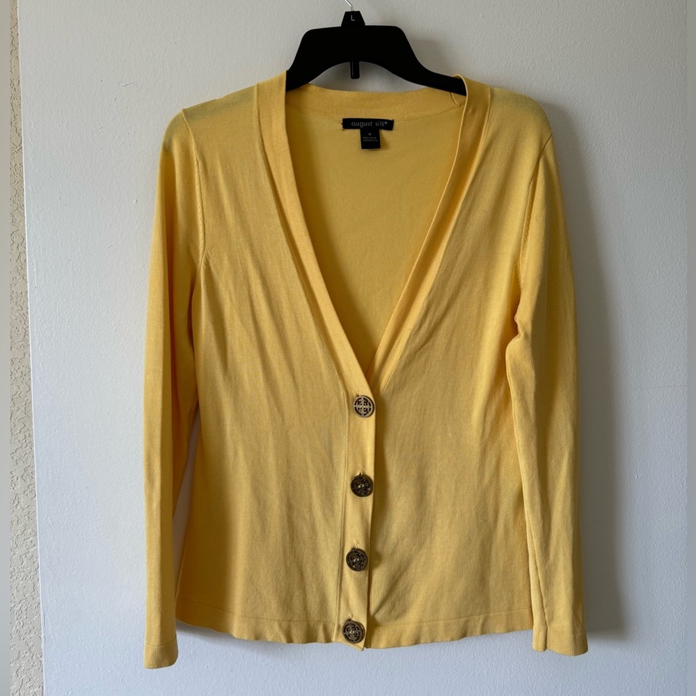 August Silk Women’s button-down jacket, M🦋